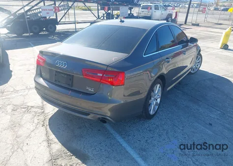 2014 Audi A6 3.0T Premium Plus from USA, damaged, VIN WAUHGAFC2EN029805